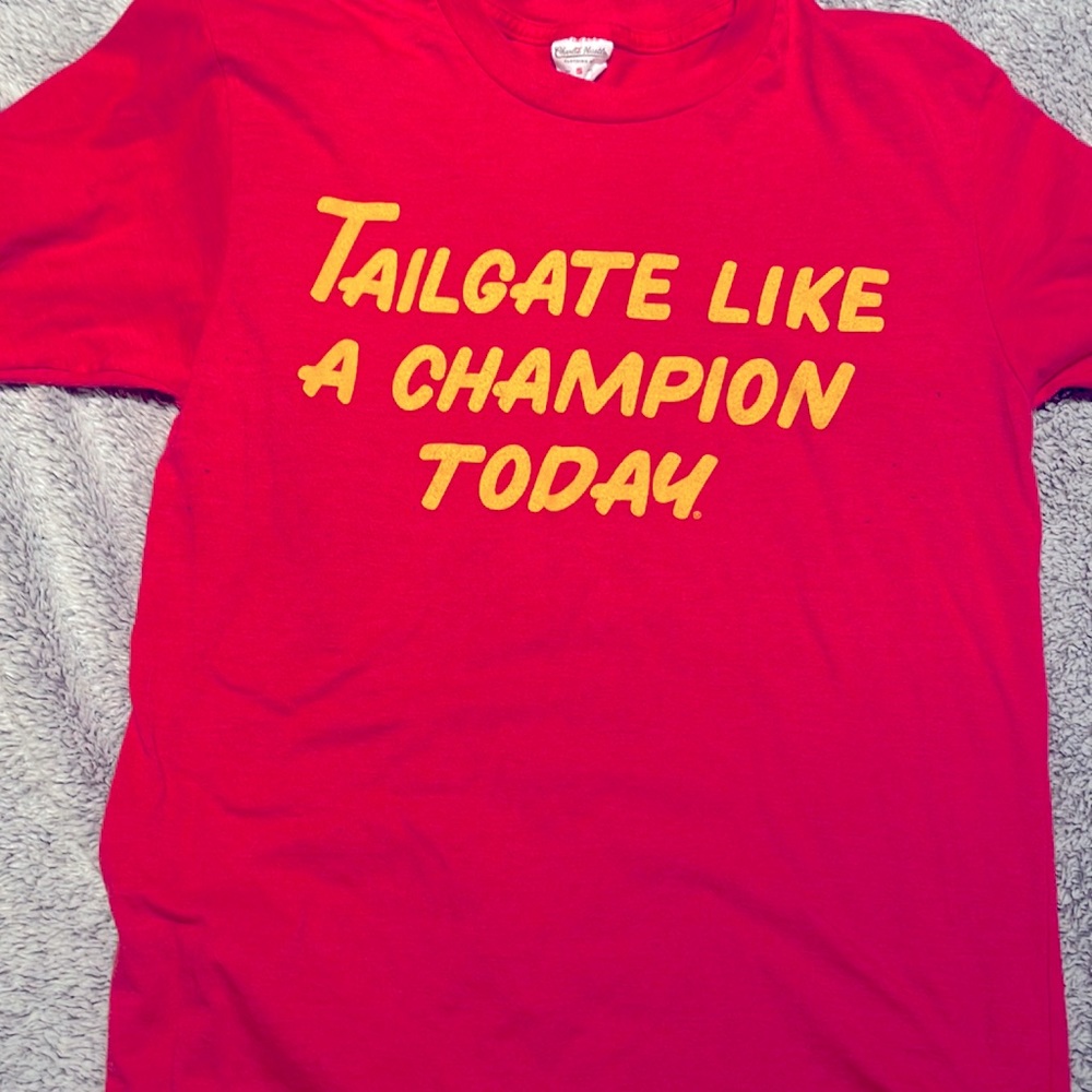 Kansas City Chiefs Tailgate Like A Champion Today T Shirt